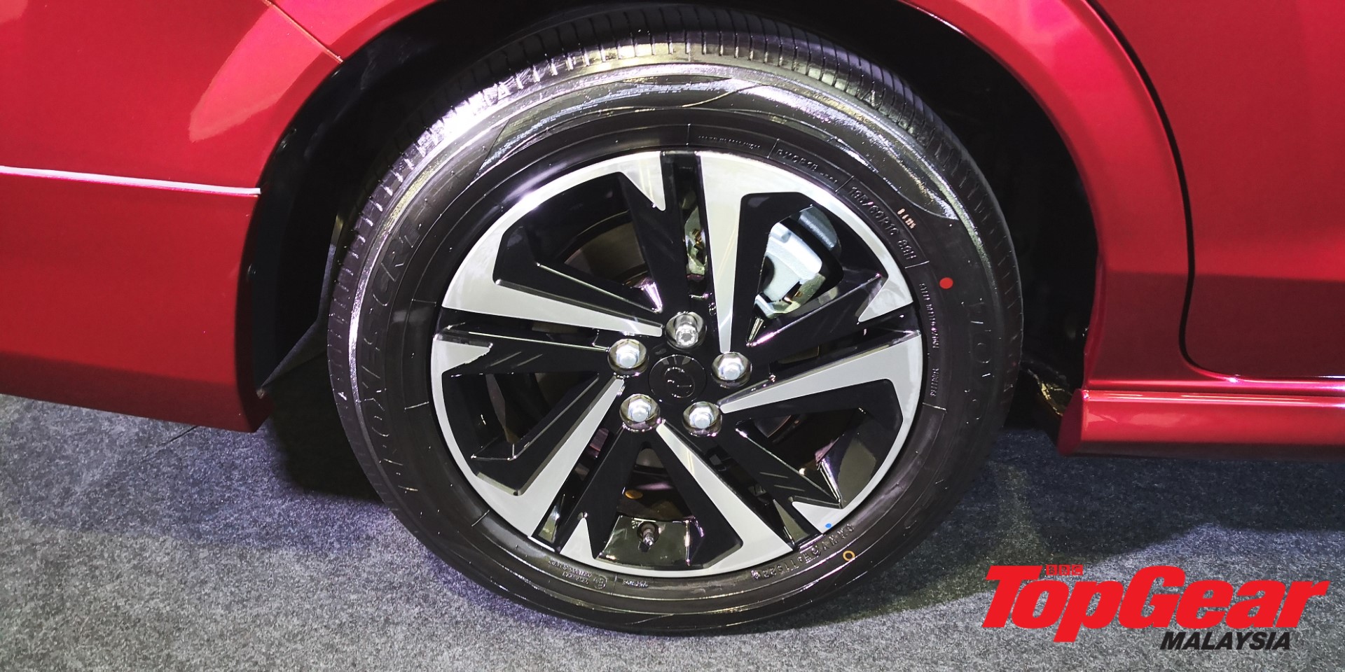 2022 Perodua Alza wheels