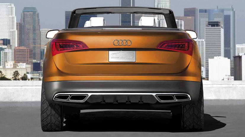 Audi Cross Cabrio concept rear view