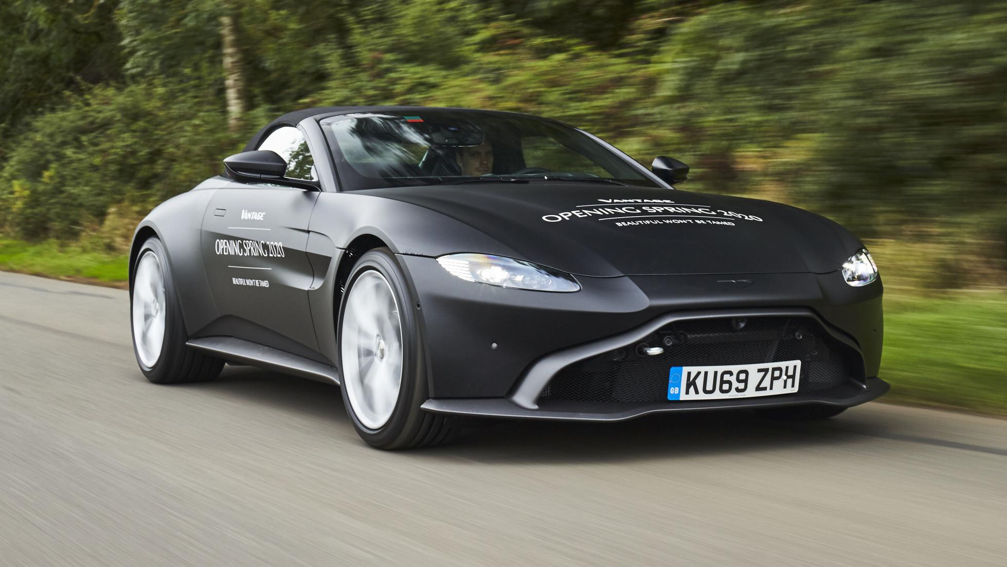 Here’s your first official look at the new Aston Vantage Roadster