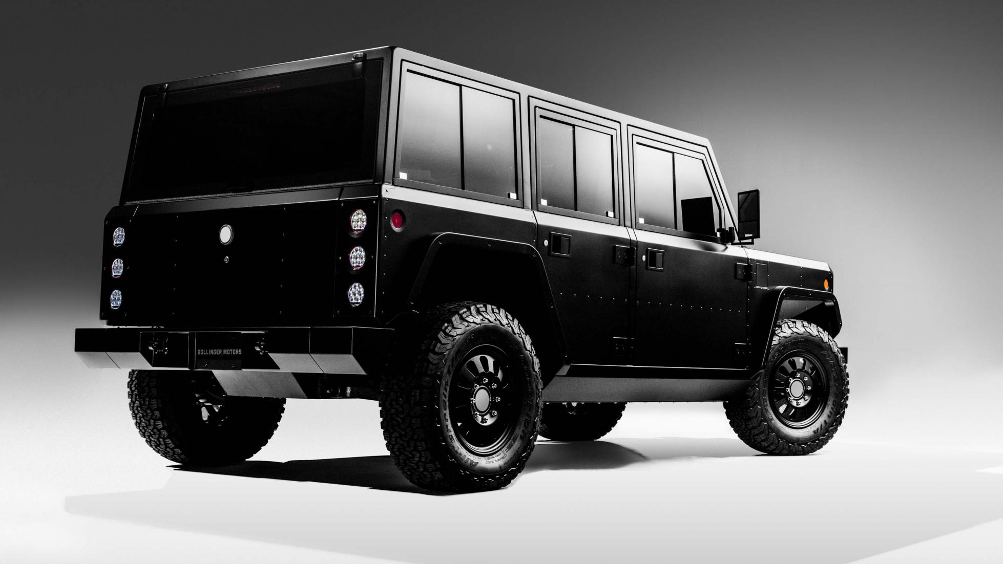 Bollinger has announced its electric 4x4s will have 606bhp