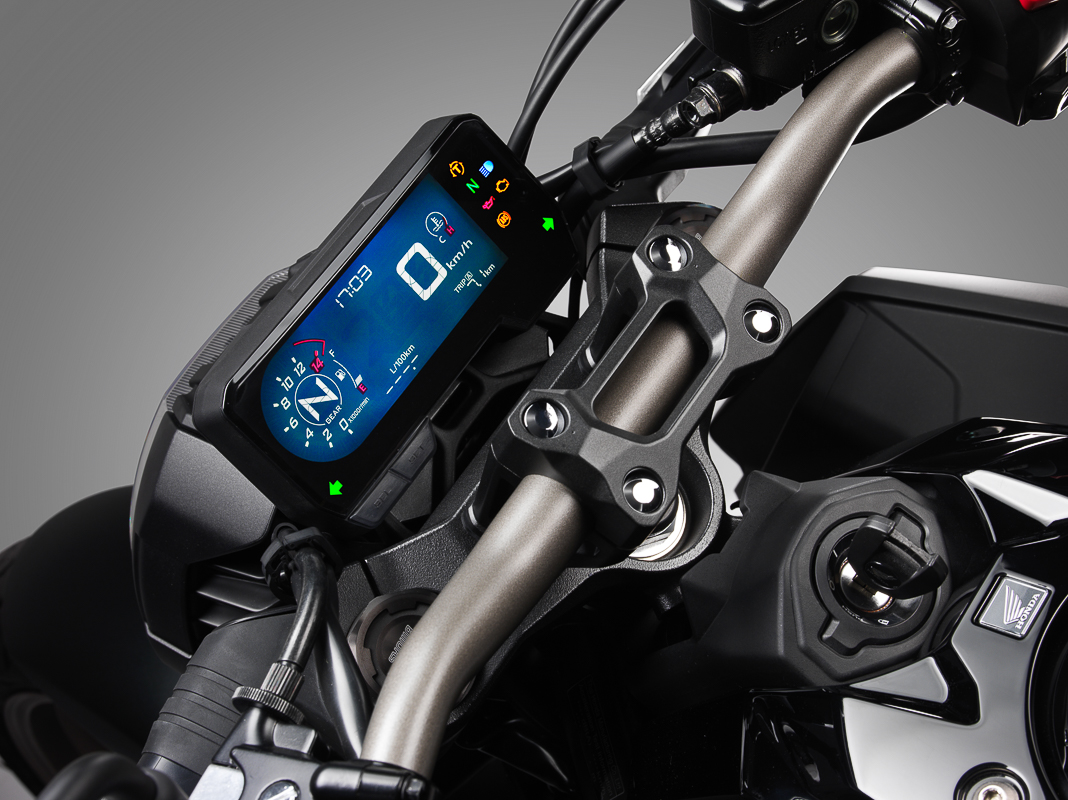 2021 Honda CB650R LCD screen