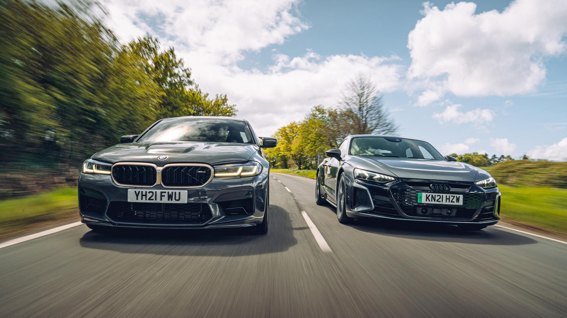 Audi e-tron vs BMW M5