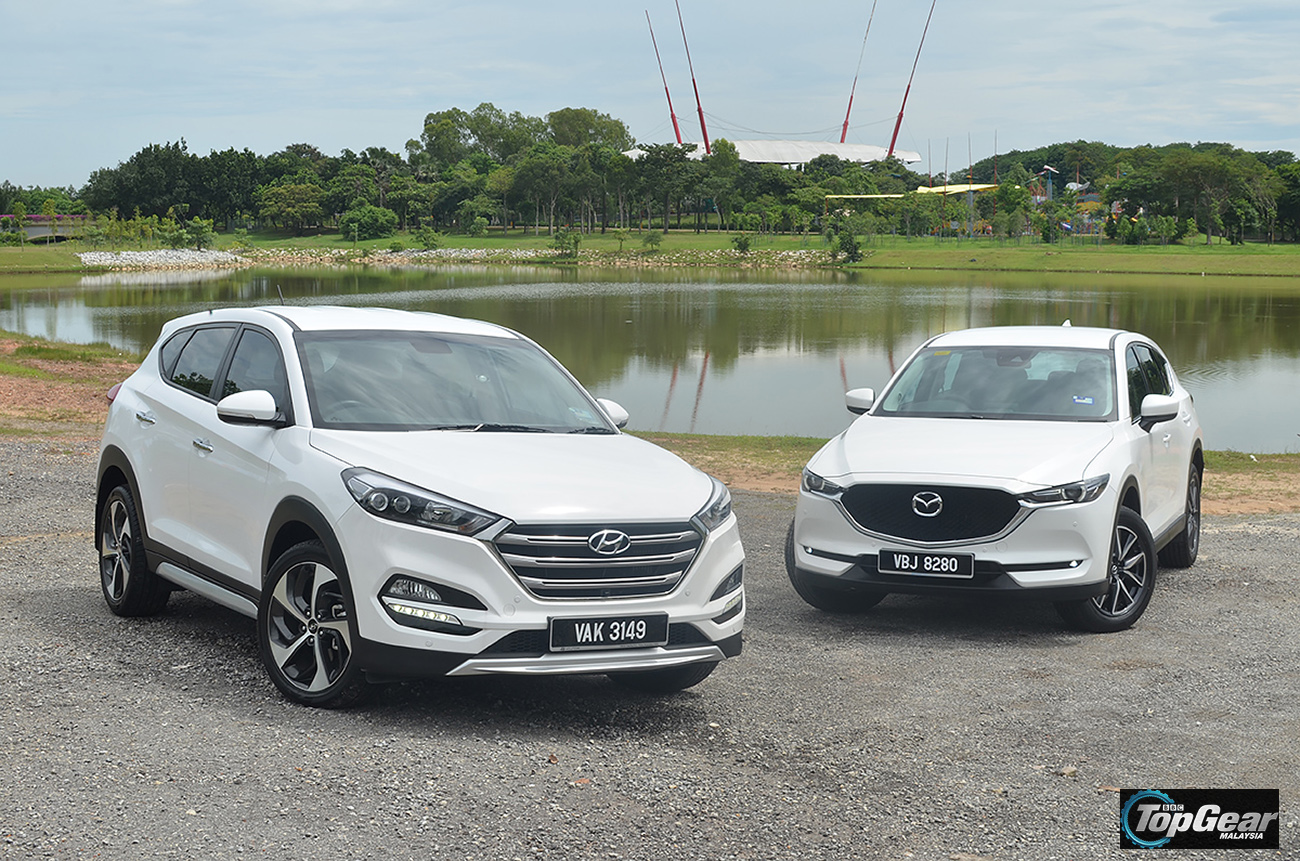 Comparo: Mazda CX-5 vs Hyundai Tucson