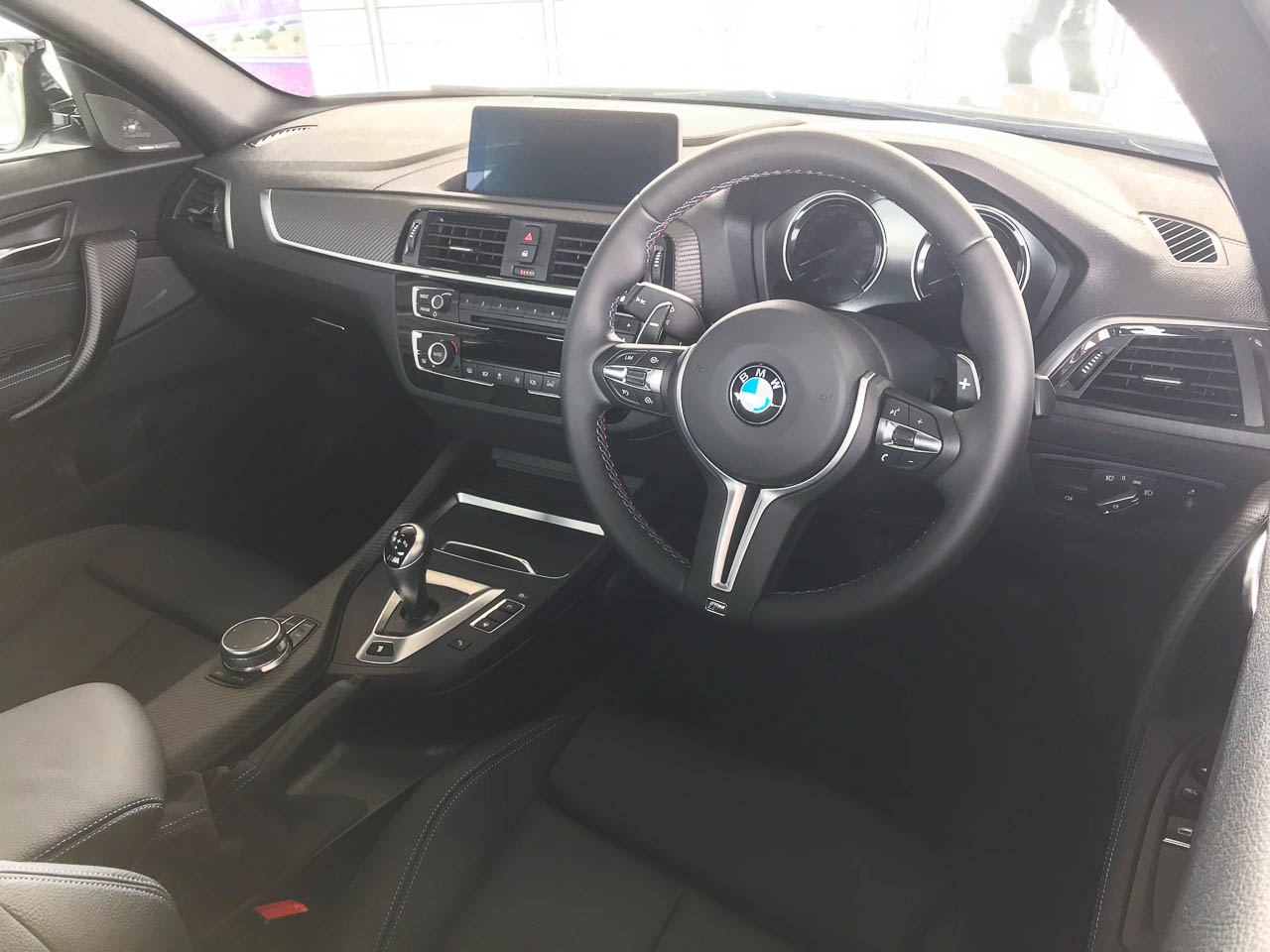 2019 BMW M2 Competition cabin.