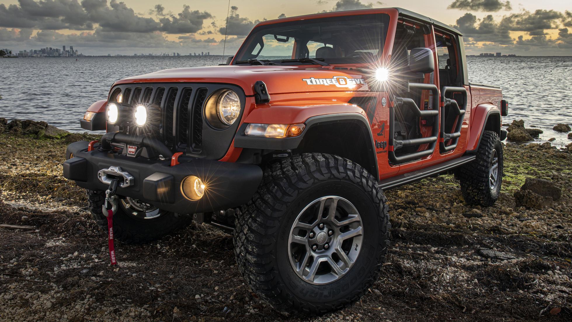 These special edition Jeeps celebrate the city of Miami